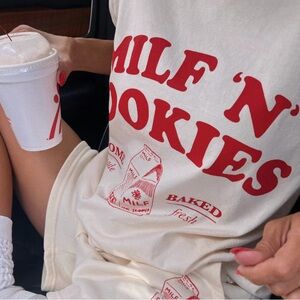 Milf n cookies tee 🍪